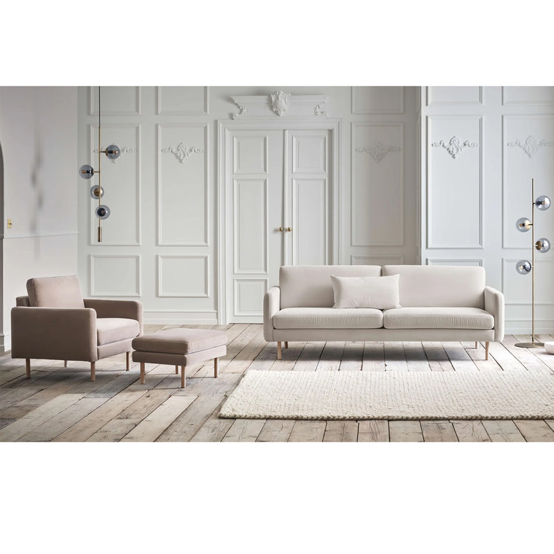 Scandinavia Armchair, Laine Light Brown