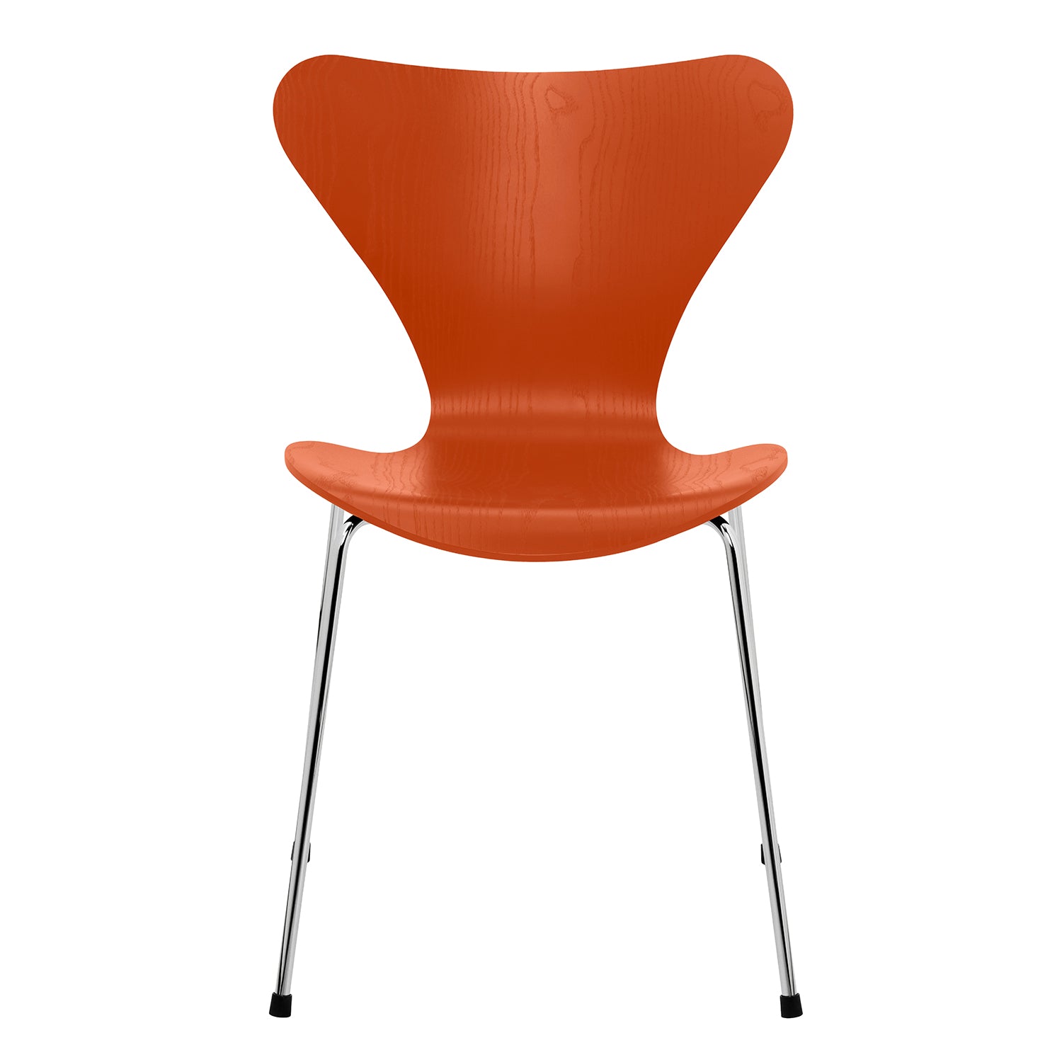 Series 7 Dining Chair by Fritz Hansen | Coloured Ash Orange – ARIA