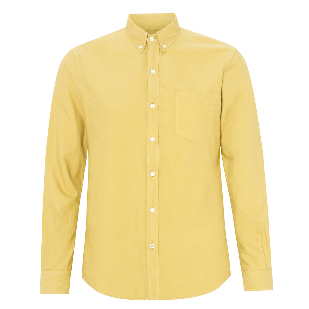 Organic Cotton Shirt, Lemon Yellow