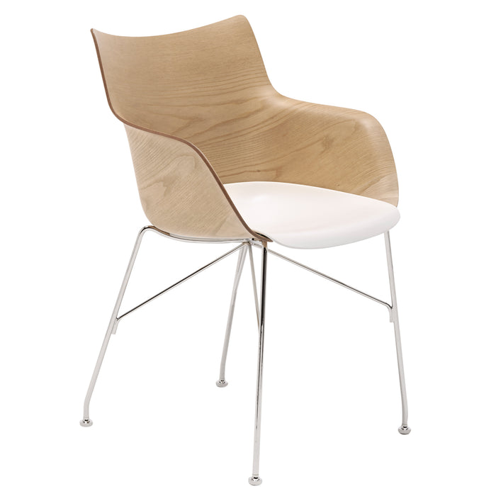 Q Wood Armchair - Kartell