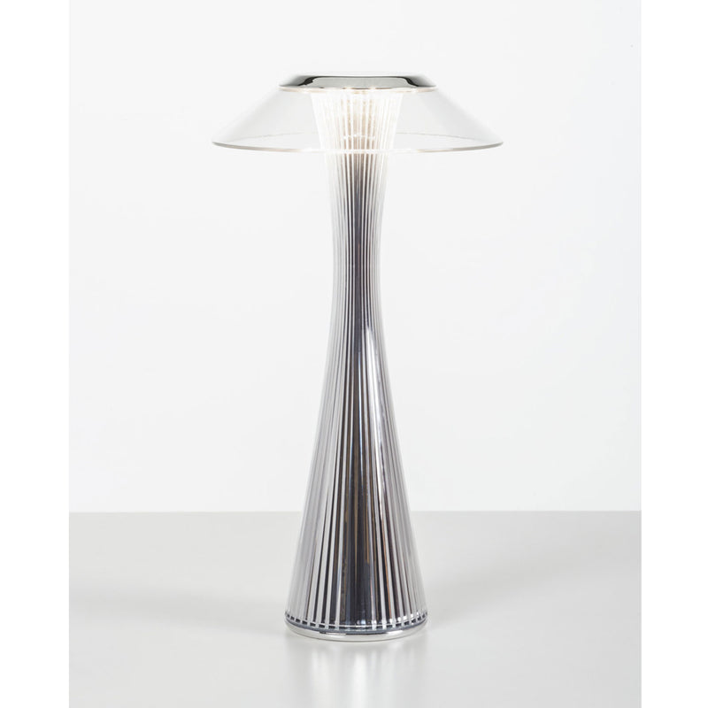Space Table Lamp, Chrome