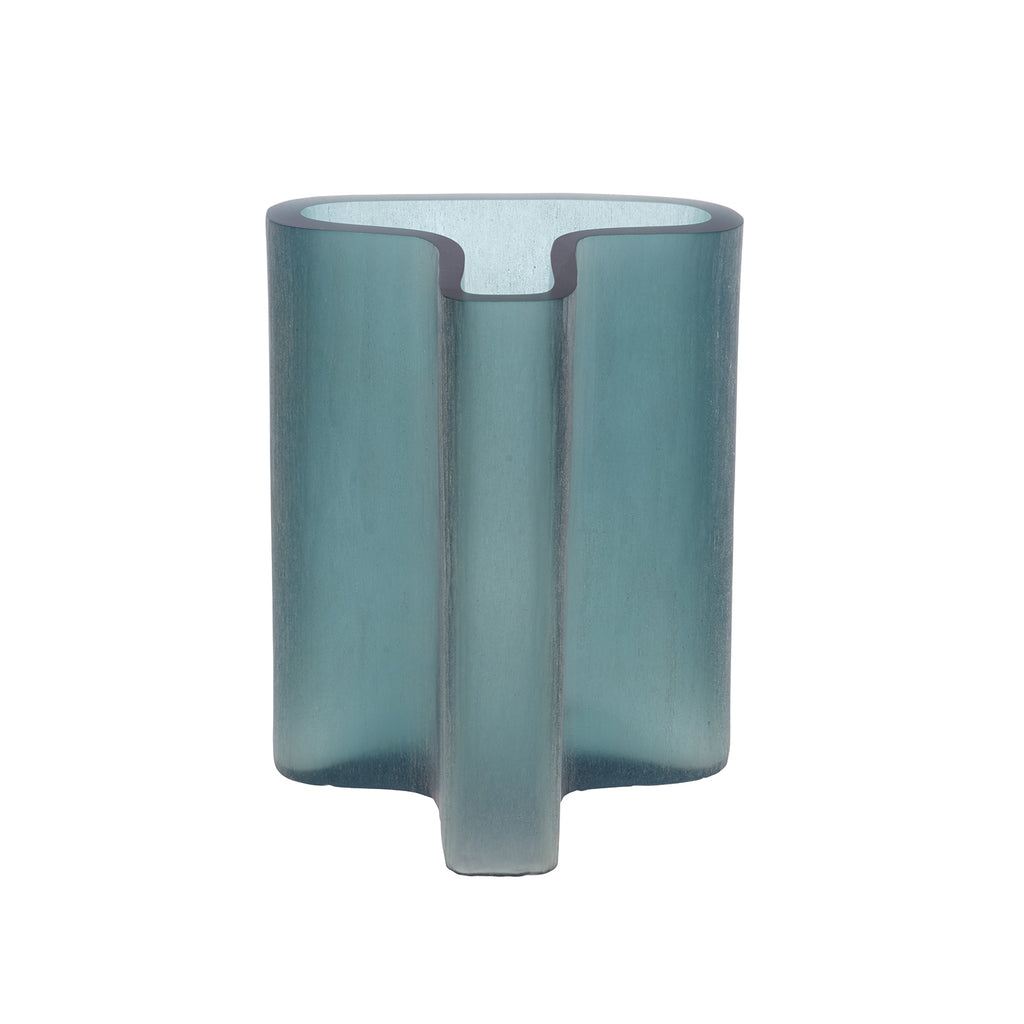 T Vase, Grey-Blue