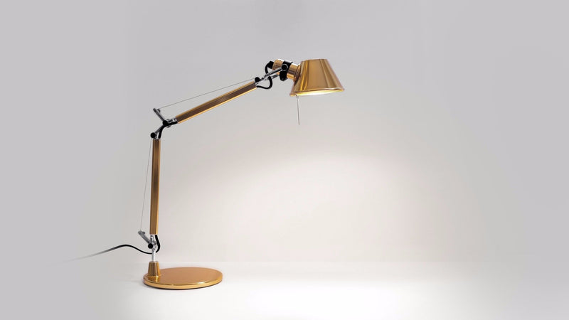 Tolomeo Micro Lamp. Gold by Artemide