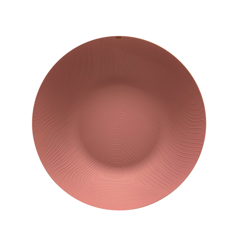 Veneer Serving Bowl, Brown