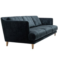 Vera 3-Seater XL Sofa, Deep Green Velvet