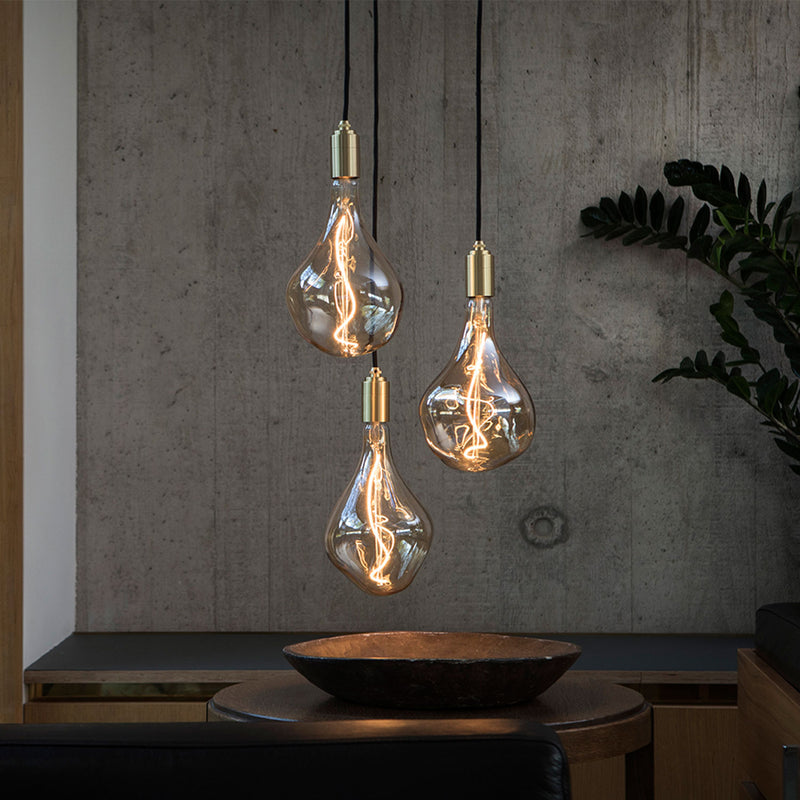 Voronoi II Brass Suspension Light