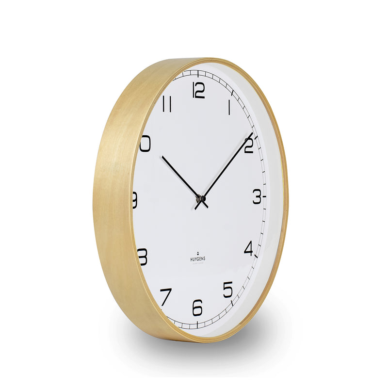 Wood Wall Clock, Index Dial