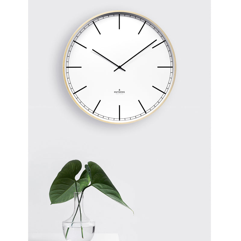 Wood Wall Clock, Index Dial